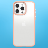 OtterBox React Series Back Case for iPhone 15 Pro Max - Clear/Peach My Outlet Store