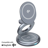 QDOS SnapStand Series Wireless Charger 3in1 Qi2 Foldable Charging Stand My Outlet Store Ltd.