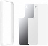 Samsung Galaxy S22 Frame Cover White Back Case My Outlet Store Ltd.