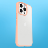 OtterBox React Series Back Case for iPhone 15 Pro Max - Clear/Peach My Outlet Store