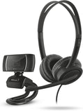 Trust Doba 2-in-1 Home Office Set, USB Headset with Microphone, HD Webcam 720p My Outlet Store