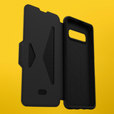 OtterBox Strada Case for Galaxy S10 Shockproof Drop proof Premium Leather Black My Outlet Store