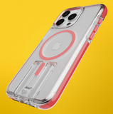 Tech21 EvoCrystal Kick w/MagSafe Back Case for iPhone 15 Pro Max - Coral My Outlet Store