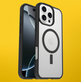 OtterBox React Series MagSafe Case for iPhone 16 Pro Max Clear/Black My Outlet Store