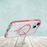 tech21 Evo Crystal Kick Case for iPhone 15 with MagSafe - Coral Pink My Outlet Store