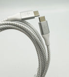 Belkin BoostCharge 2m USB-C to USB-C Braided Cable White for iPhone 15 series My Outlet Store