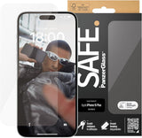 PanzerGlass SAFE CLEAR Ultra-Wide Fit Screen Protector for iPhone 15 Plus My Outlet Store