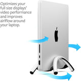 Twelve South BookArc Flex Vertical SpaceSaving Laptop Notebook Stand My Outlet Store Ltd.