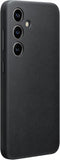 Samsung Galaxy S24 Vegan Leather Back Case - Black My Outlet Store
