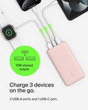 Belkin 10000mAh Portable Powerbank, 10K USBC portable charger  Rose Gold My Outlet Store Ltd.