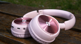 Swissten Comfort Trix Micro FM Bluetooth Headphones - Pink My Outlet Store