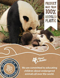 Planet Buddies Kids Headphones Foldable Wired On Ear  Cute Panda - White My Outlet Store