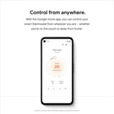 Google Nest Thermostat Smart Thermostat for Home Programmable WiFi Snow My Outlet Store Ltd.