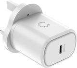 Cygnett PowerPlus 20W USB-C PD Wall Charger - White My Outlet Store Ltd.