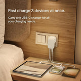 Belkin BoostCharge 3-Port USB-C Wall Charger with PPS 67W Fast Charging White My Outlet Store Ltd.