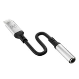 3mk USBC Jack 3.5mm Aluminium Adaptor  Silver/Black My Outlet Store Ltd.