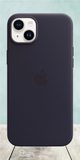 Apple iPhone 14 Plus Leather Case with MagSafe - Midnight My Outlet Store