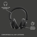 Urbanista Miami Over Ear ANC Bluetooth Headphones - Black My Outlet Store