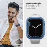 Spigen Thin Fit Case Compatible with Apple Watch 7 45mm - Metallic Blue My Outlet Store Ltd.