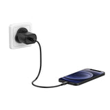 Cygnett PowerPlus 20W USB-C PD Wall Charger UK - Black - Wall Plug, Fast Charging - My Outlet Store Ltd.