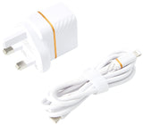 OtterBox UK 20W Fast Wall Charger Bundle + Performance Cable My Outlet Store Ltd.