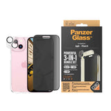 PanzerGlass Privacy 3-in-1-Pack iPhone 2023 6.1 Protection d'écran transparent Apple 1 pièce(s) My Outlet Store Ltd.