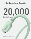 Anker USB-C to Lightning Cable, 6ft, MFi Certified, Bio-Based Fast Charging Cable for iPhone 14/14 Pro/14 Pro Max/13/13 Pro/12/11/X/XS/XR/8 Plus My Outlet Store Ltd.