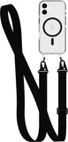 Tech21 EvoCrystal with Crossbody for iPhone 16 - Compatible with MagSafe - Impact Protection Case 15x Military Standard Tested - With CrossBody Lanyard -in Black My Outlet Store Ltd.