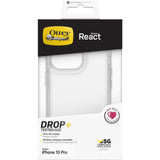 OtterBox React Series Case for iPhone 13 Pro, Shockproof, Drop proof, Ultra-Slim, Protective Thin Case, Tested to Military Standard, Clear My Outlet Store Ltd.