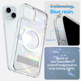 Spigen Ultra Hybrid S MagFit Case for iPhone 15 Plus, Compatible with MagSafe Accessories - Crystal Clear My Outlet Store Ltd.