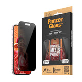 Panzer Glass – Privacy Screen Protector for iPhone 15 – Ultra-Wide Fit w. EasyAligner My Outlet Store Ltd.