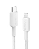 Anker USB-C to Lightning Cable, 0.9 Meters, FOR Apple Devices, 322 USB-C to Lightning Cable, White (0.9M, White) My Outlet Store Ltd.