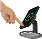 OtterBox Wireless MagSafe Charging Stand, Strong Magnetic Alignment and Attachment with MagSafe, Sleek Device Charging Station for iPhone, Black My Outlet Store Ltd.