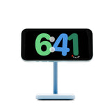 Twelve South HiRise 2 Deluxe 2-in-1 Wireless Charging Station, Glacial Blue | for Apple Devices - Qi2 MagSafe Charger, Fast Wireless Charger Stand for iPhone 15 14 13 12 Pro & Max, AirPods Pro/3/2 My Outlet Store Ltd.