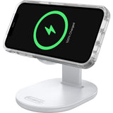 OtterBox Wireless MagSafe Charging Stand, Strong Magnetic Alignment and Attachment with MagSafe, Sleek Device Charging Station for iPhone, White My Outlet Store Ltd.