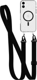 Tech21 EvoCrystal w/Crossbody for iPhone 16 Pro Compatible with MagSafe - Impact Protection Case 15x Military Standard Tested - With CrossBody Lanyard -in Black My Outlet Store Ltd.