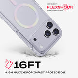 Tech21 EvoCrystal with MagSafe for Apple iPhone 17 Pro Max Iridescent My Outlet Store Ltd.