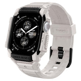 Spigen Rugged Armor Pro Case and Band Compatible with Apple Watch Series 10 42mm (2024), 42 mm, Thermoplastic polyurethane, polycarbonate My Outlet Store Ltd.