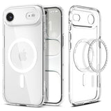 Spigen Ultra Hybrid MagFit Case Compatible with iPhone 17/16 / 15/14 / 13/12 Series - Clear My Outlet Store Ltd.