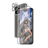 PanzerGlass Apple iPhone 15 Pro Max 2023 6.7" ULTIMATE PROTECTION 3-in-1 Bundle - ClearCase w/ D3O +UWF Screen Protector + Camera Lens Protector | Full 360 Drop & Scratch Protection, Easy Install My Outlet Store Ltd.