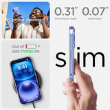 Spigen Ultra Hybrid MagFit Case for iPhone 16 Plus - Clear White My Outlet Store Ltd.