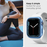 Spigen Thin Fit Case Compatible with Apple Watch 7 45mm - Metallic Blue My Outlet Store Ltd.