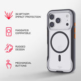 Tech21 iPhone 17 Pro EvoPro with MagSafe Clear/Black My Outlet Store Ltd.