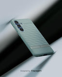 Spigen Parallax MagFit Case for Samsung Galaxy S25 Plus, Compatible with MagSafe Accessories - Sage Green My Outlet Store Ltd.