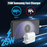 Genuine Samsung Super Fast Charging Adaptive UK Wall Plug & Type C Cable/Lead for Galaxy Note 10, S10 Series & A Series My Outlet Store Ltd.