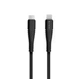 Silver Label USB-C Charge Cable 1m, Compatible with Lightning [MFi Certified] - Black Fast Charging Cable Compatible with iPhone, iPad and AirPods My Outlet Store Ltd.