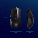 Rapoo V20PRO Wireless 2.4GHz High-Performance Gaming Mouse with 26000 DPI Optical Sensor, 50G Acceleration, 650 IPS, Up to 160h Battery Life, PC/Mac - Black My Outlet Store Ltd.