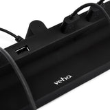 Veho TA-6 Desktop 6 Port USB Charging Hub | 6 Port USB Charger | Portable | Travel | 150+ Country Compatibility | Desktop Charging Station | 2.4A (35W/7A) – Black (VAA-016-USB) My Outlet Store Ltd.