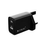 SilverLabel 20W PD USB-C Wall Charger - Black Universal USB-C Fast Charger Compatible with Smartphones, Tablets and other devices with USB-C Ports My Outlet Store Ltd.