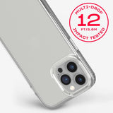 Tech 21 Evo Clear and Impact Glass Bundle for iPhone 13 Pro – Protective Phone Case with 12ft Multi-Drop Protection and Toughened Glass Screen Protector My Outlet Store Ltd.